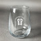 FlipFlop Stemless Wine Glass - Front/Approval