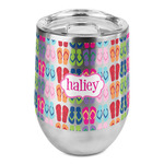 FlipFlop Stemless Wine Tumbler - Full Print (Personalized)
