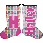 FlipFlop Holiday Stocking - Double-Sided - Neoprene (Personalized)