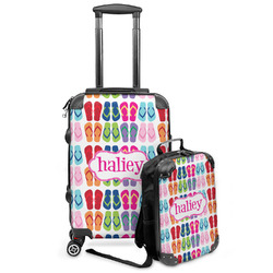 FlipFlop Kids 2-Piece Luggage Set - Suitcase & Backpack (Personalized)