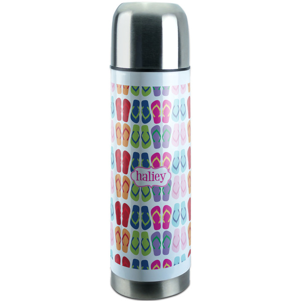 Custom FlipFlop Stainless Steel Thermos (Personalized)