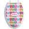 FlipFlop Toilet Seat Decal (Personalized)