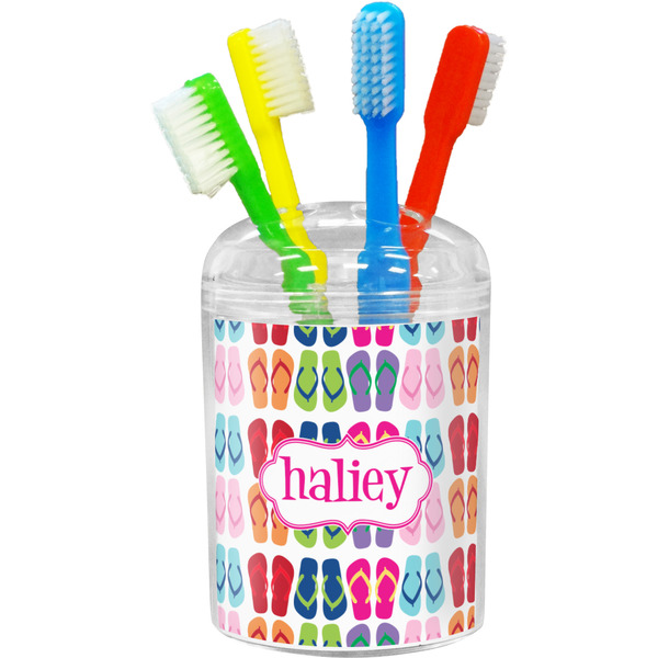 Custom FlipFlop Toothbrush Holder (Personalized)