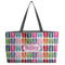 FlipFlop Beach Totes Bag - w/ Black Handles (Personalized)