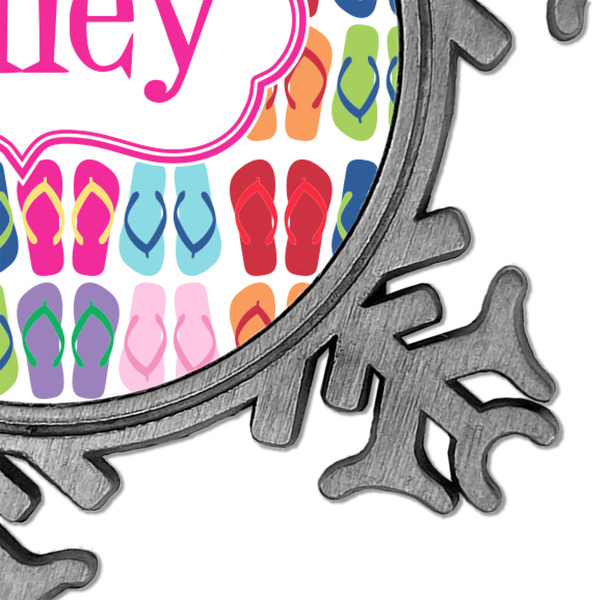 FlipFlop Vintage Snowflake - Detail