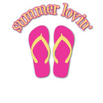 FlipFlop Graphic Decal - Medium (Personalized)