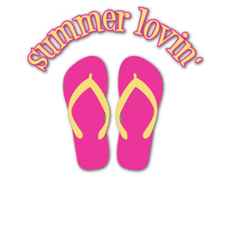 FlipFlop Graphic Decal - Small (Personalized)