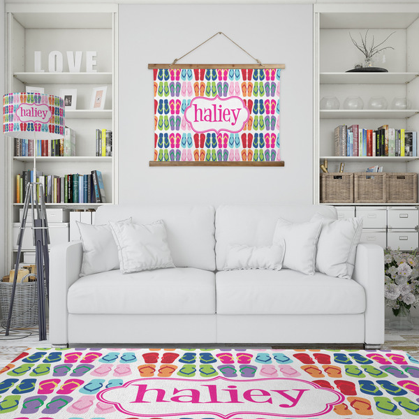 FlipFlop Wall Hanging Tapestry - IN CONTEXT