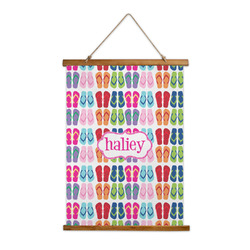 FlipFlop Wall Hanging Tapestry - Tall (Personalized)