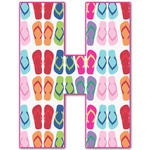 FlipFlop Letter Decal - Medium (Personalized)