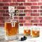 FlipFlop Whiskey Decanters - 26oz Rect - LIFESTYLE