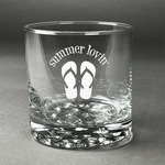 FlipFlop Whiskey Glass (Single) (Personalized)