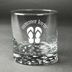 FlipFlop Whiskey Glass - Engraved (Personalized)