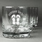 FlipFlop Whiskey Glasses (Set of 4) (Personalized)