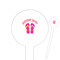 FlipFlop Round Plastic Food Picks (Personalized)