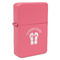 FlipFlop Windproof Lighters - Pink - Front/Main