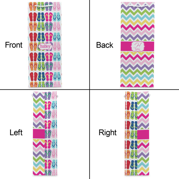 FlipFlop Wine Gift Bag - Matte - Approval