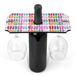 FlipFlop Wine Bottle & Glass Holder (Personalized)