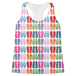 FlipFlop Womens Racerback Tank Top - Large