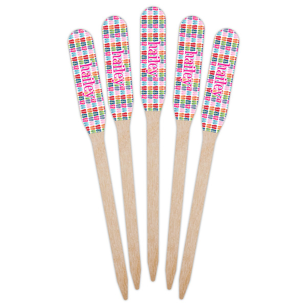 FlipFlop Wooden Food Pick - Paddle - Fan View