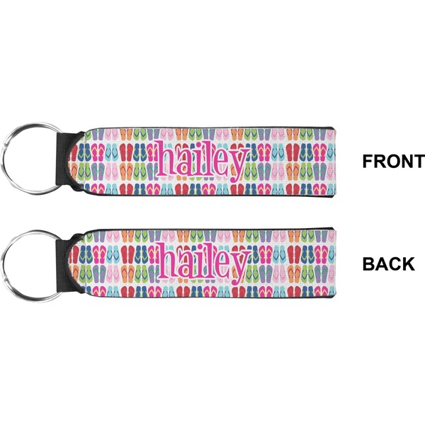 FlipFlop Wristlet (Front + Back)