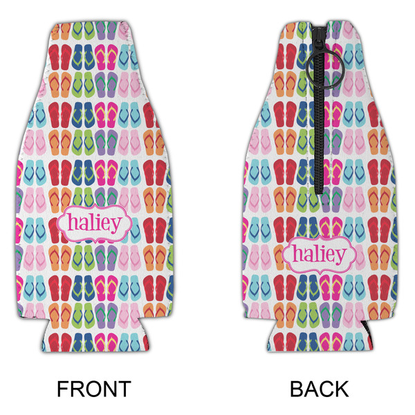 FlipFlop Zipper Bottle Cooler - APPROVAL