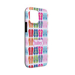 FlipFlop iPhone Case - Rubber Lined - iPhone 13 Mini (Personalized)