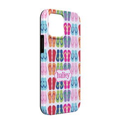 FlipFlop iPhone Case - Rubber Lined - iPhone 13 Pro (Personalized)