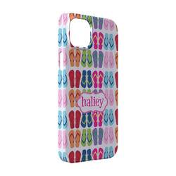 FlipFlop iPhone Case - Plastic - iPhone 14 (Personalized)