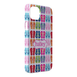 FlipFlop iPhone Case - Plastic - iPhone 14 Plus (Personalized)