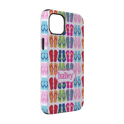 FlipFlop iPhone Case - Rubber Lined - iPhone 14 Pro (Personalized)