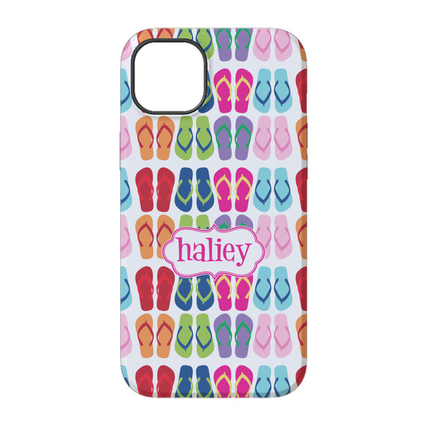 FlipFlop iPhone 14 Tough Case - Back