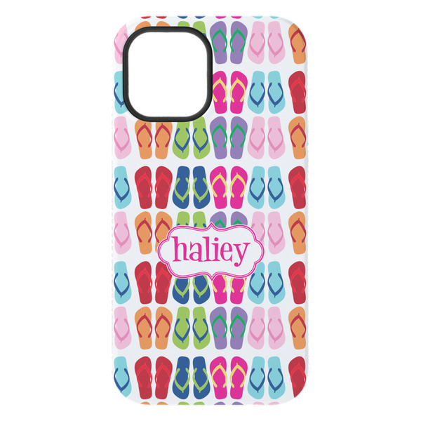 FlipFlop iPhone 15 Plus Tough Case - Back