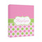 Pink & Green Dots Canvas Print (Personalized)