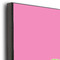 Pink & Green Dots 11x14 Wood Print - Closeup