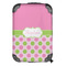 Pink & Green Dots 13" Hard Shell Backpacks - FRONT