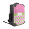 Pink & Green Dots 15" Backpack - ANGLE VIEW