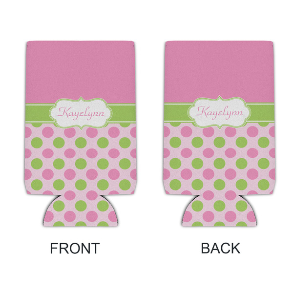 Pink & Green Dots 16oz Can Sleeve - APPROVAL