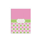 Pink & Green Dots Poster - Multiple Sizes (Personalized)