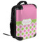 Pink & Green Dots 18" Hard Shell Backpacks - ANGLED VIEW
