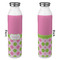 Pink & Green Dots 20oz Water Bottles - Full Print - Approval