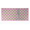 Pink & Green Dots 3 Ring Binders - Full Wrap - 2" - OPEN INSIDE