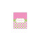 Pink & Green Dots Canvas Print - 8x10 (Personalized)