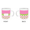 Pink & Green Dots Acrylic Kids Mug (Personalized) - APPROVAL