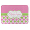 Pink & Green Dots Anti-Fatigue Kitchen Mat (Personalized)