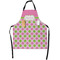 Pink & Green Dots Apron - Flat with Props (MAIN)
