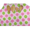 Pink & Green Dots Apron - Pocket Detail with Props