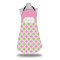 Pink & Green Dots Apron w/ Name or Text
