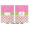 Pink & Green Dots Baby Blanket (Double Sided - Printed Front and Back)