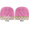 Pink & Green Dots Baby Hat Beanie - Approval